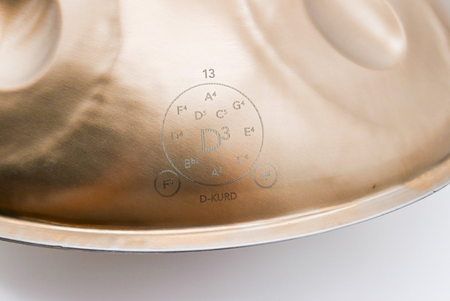 Patera Handpan D-Kurd 13-Töne 55cm 440 Hz