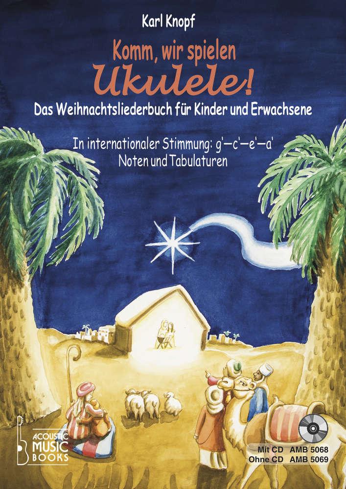 Komm wir spielen Ukulele - Das Weihnachtsalbum (+CD)