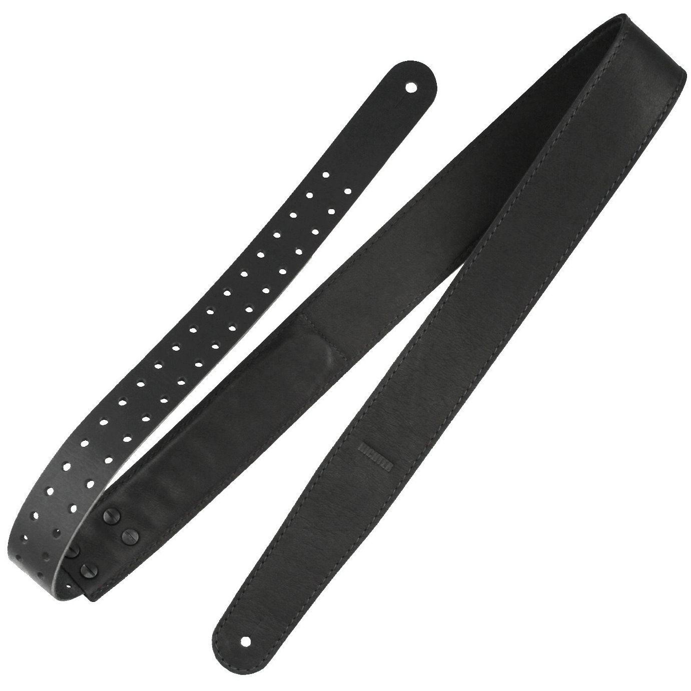 Richter Gitarrengurt 1504 Raw IV Nappa Black