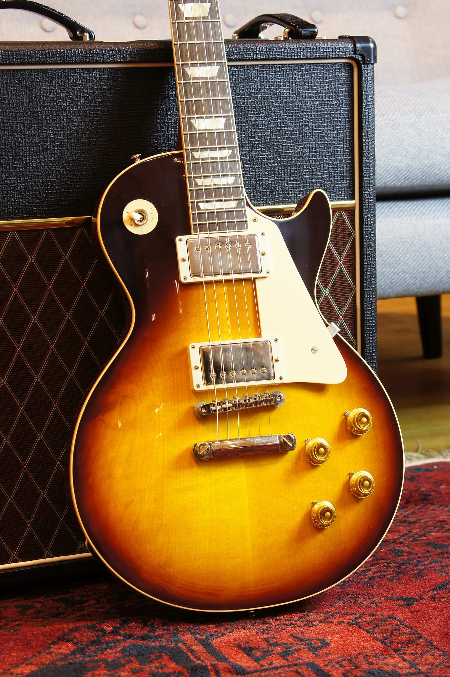 Gibson Custom Shop 1958 Les Paul Standard Reissue VOS Borubon Burst