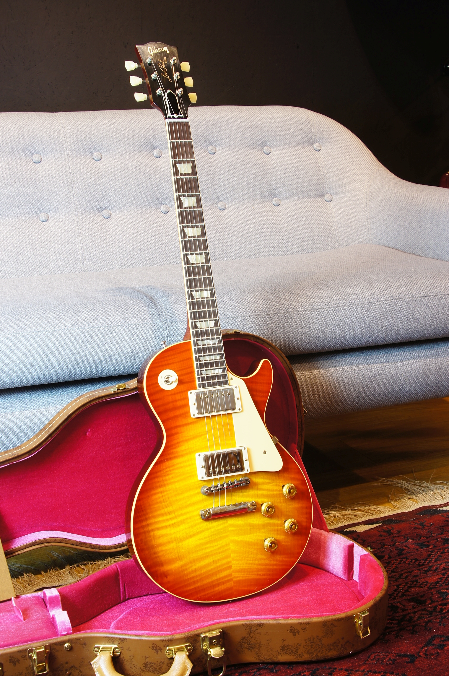 Gibson Custom Shop 1959 Les Paul Standard Reissue VOS Washed Cherry Burst