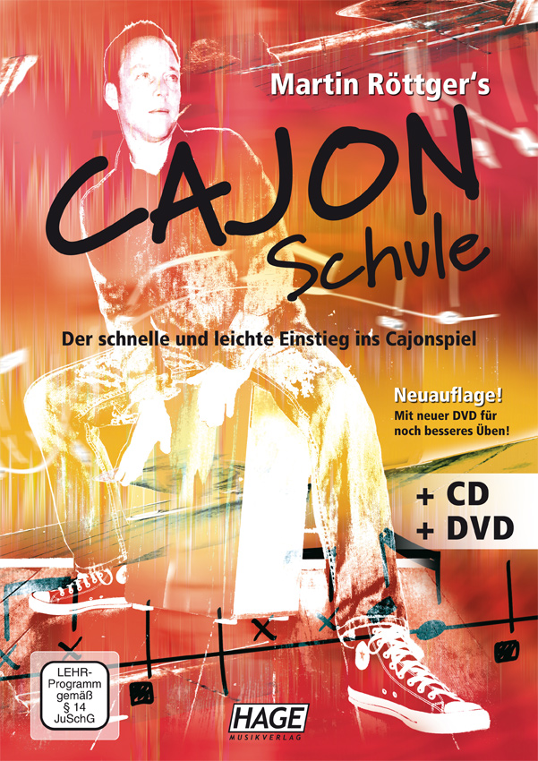 Cajon-Schule (+QR-Codes)