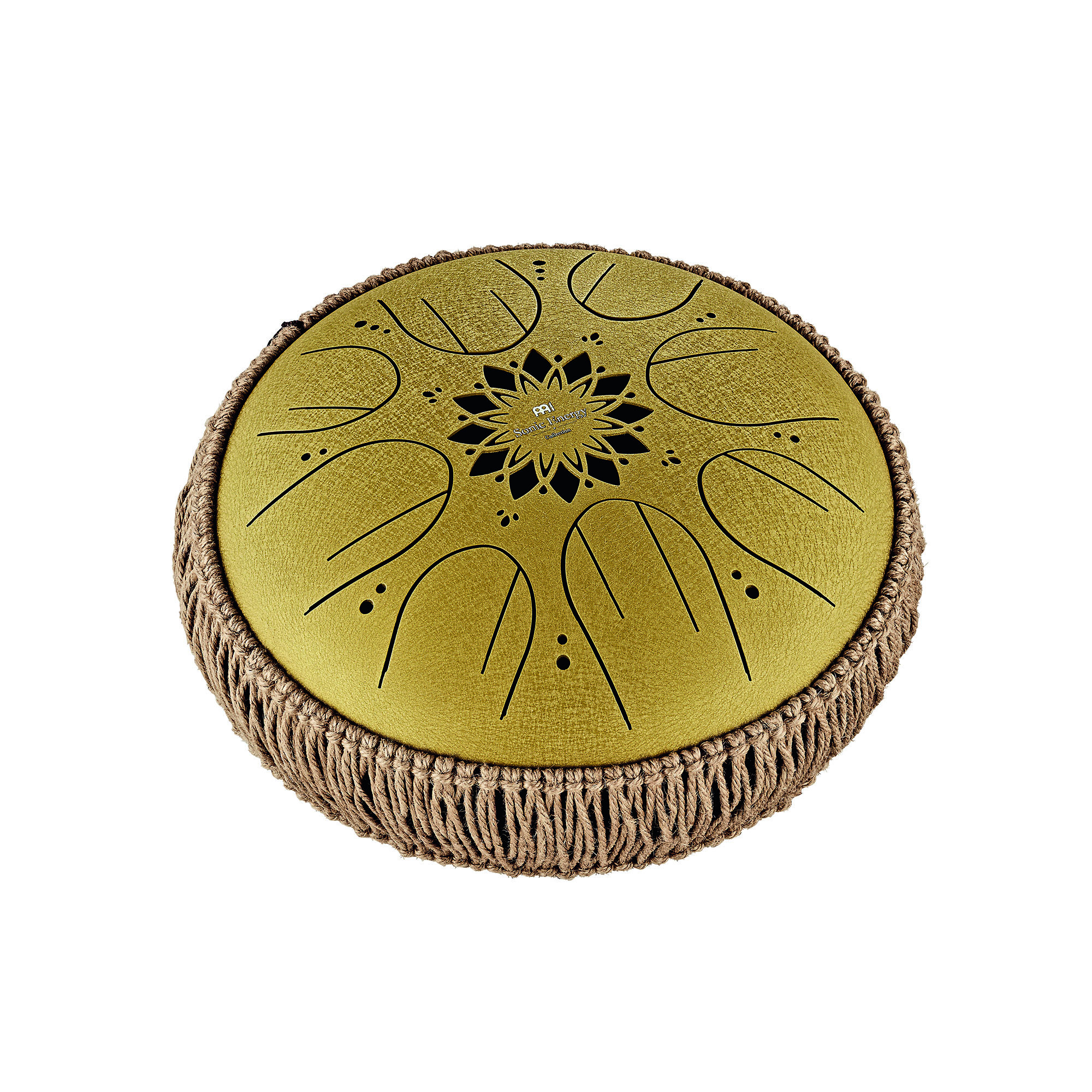 MEINL Sonic Energy Medium Octave Steel Tongue Drum, gold C-Major 432HZ mit Tasche