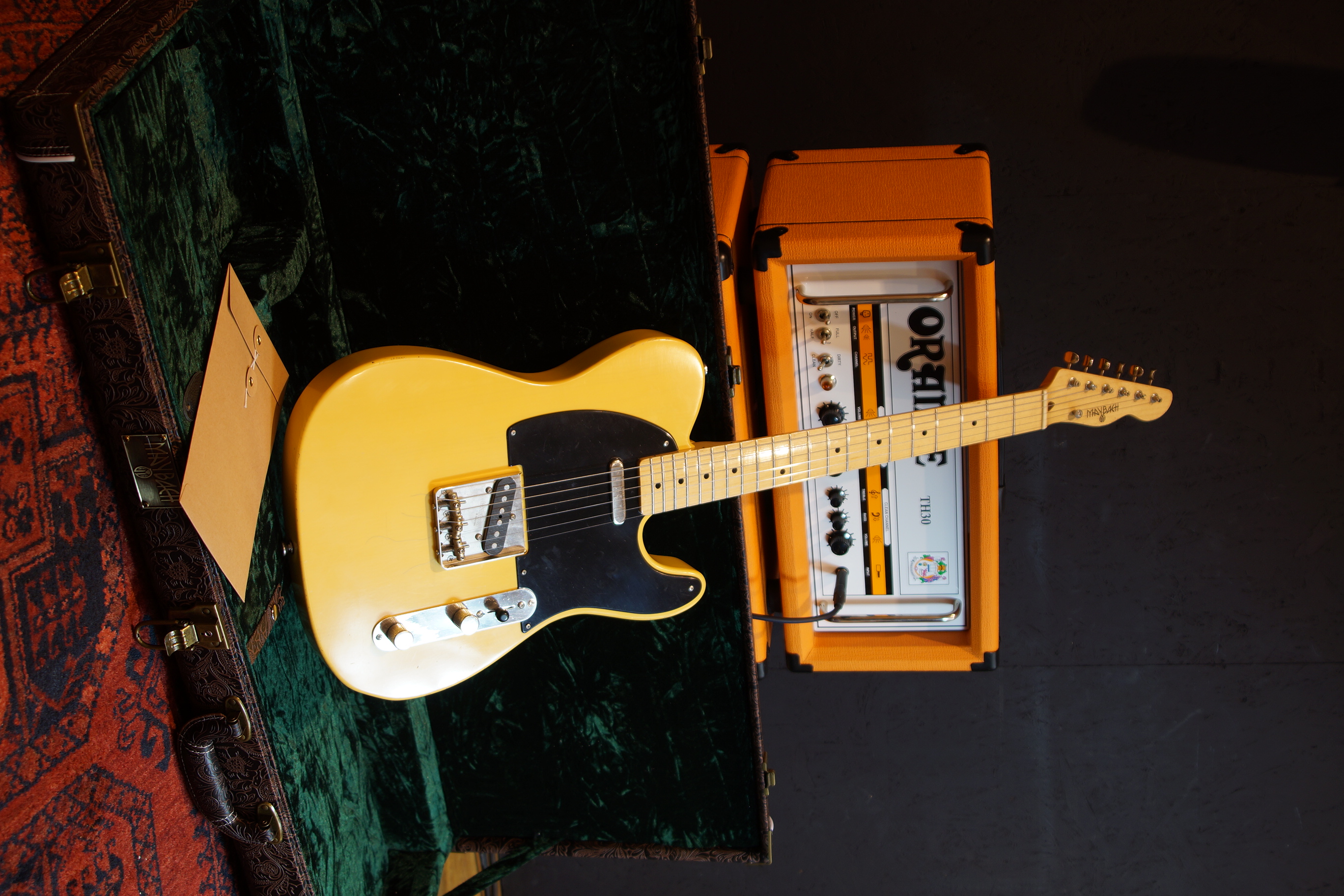 Maybach Texonian T54 Butterscotch Blackguard Aged