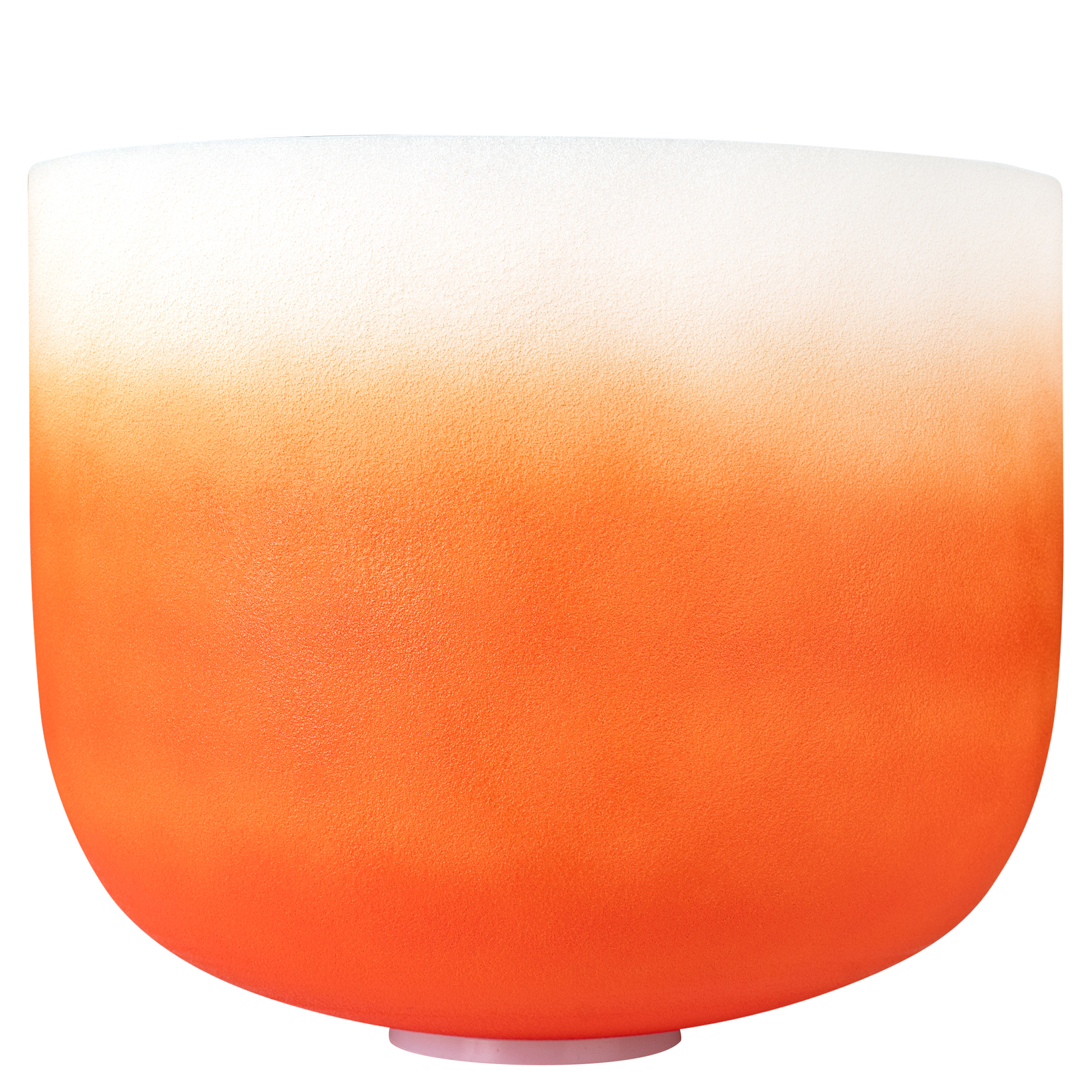 Sela Crystal Singing Bowl Chakra 13" - Orange, Sacral, D (432 Hz)