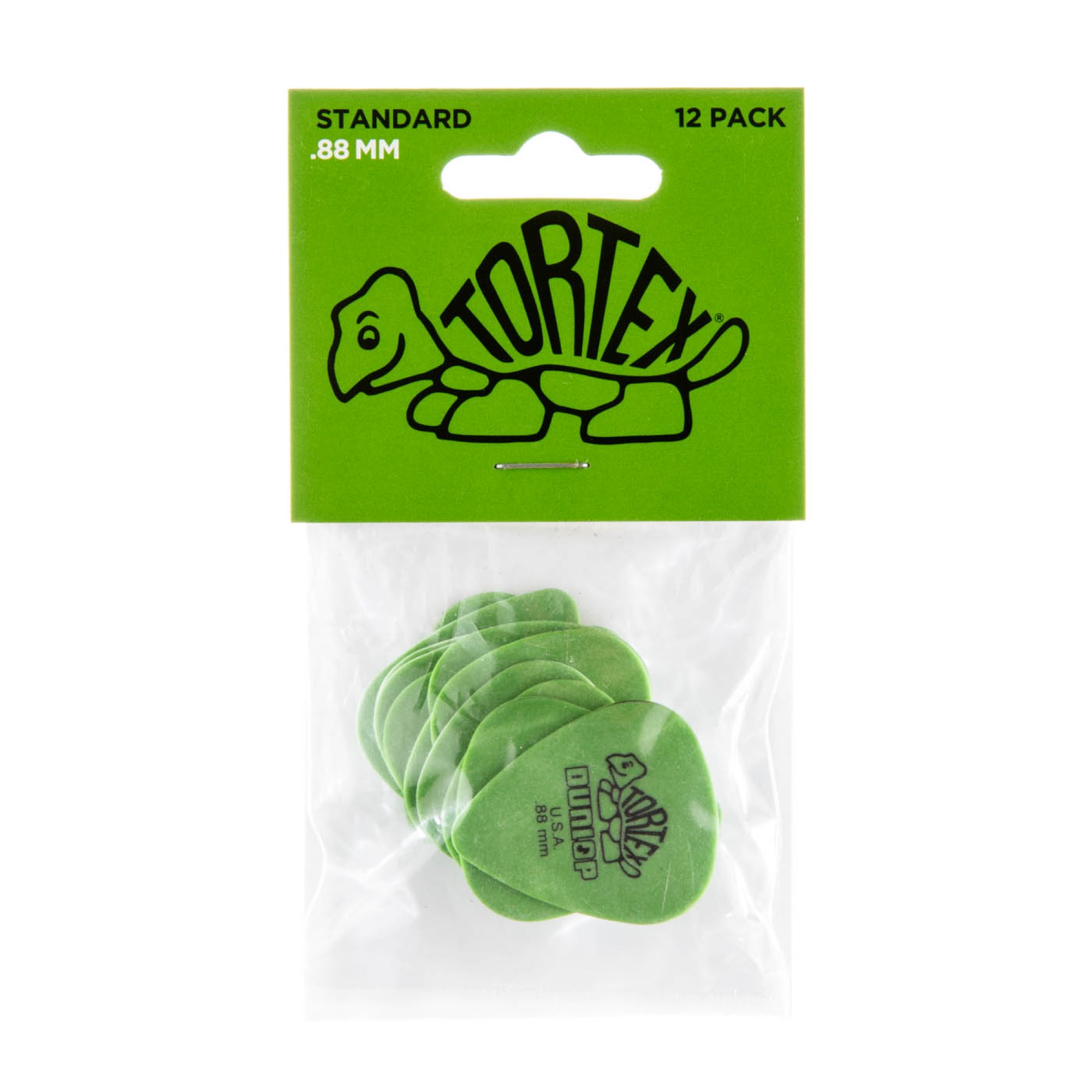Dunlop Plectrum Tortex Standard 0,88mm 12 Stk