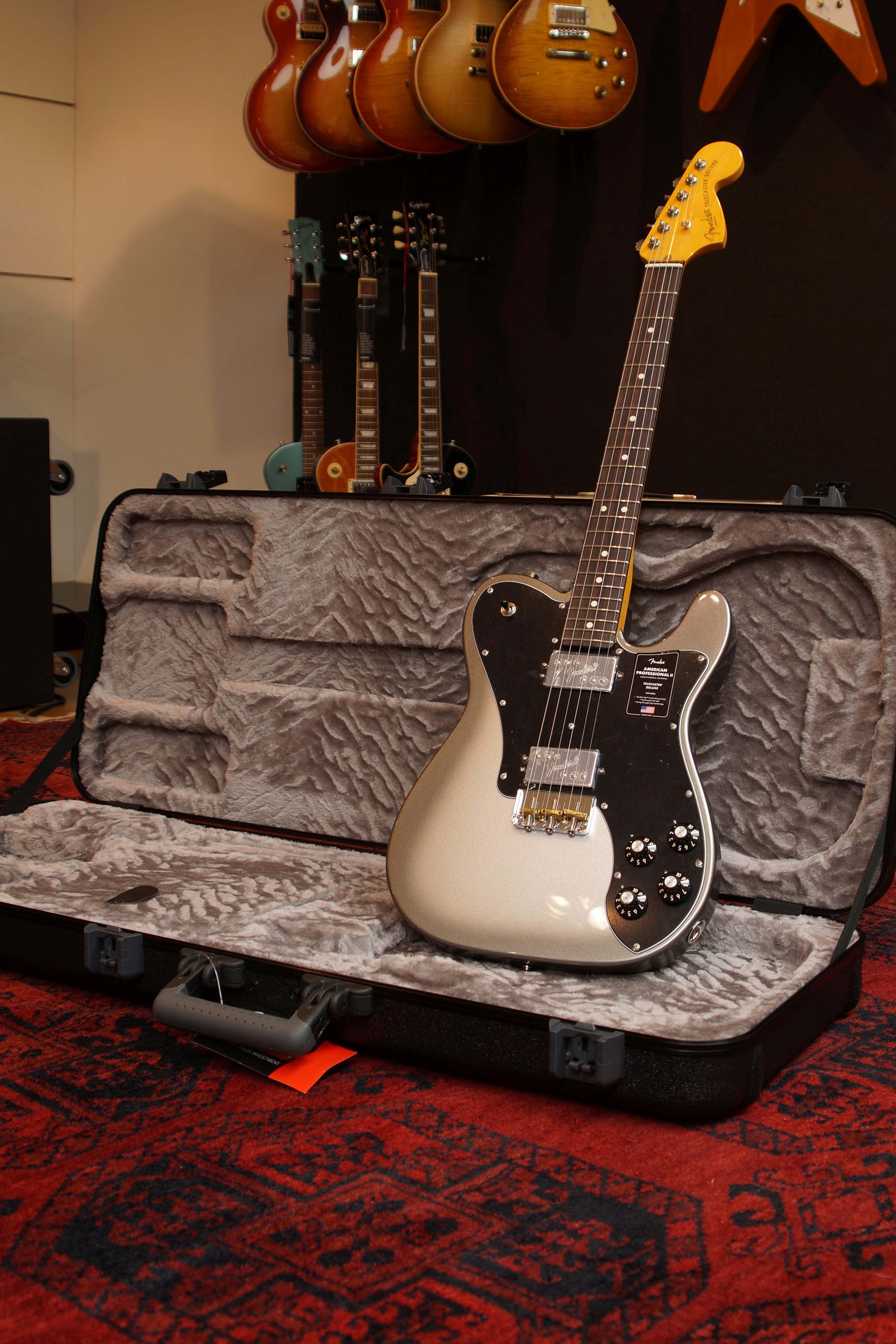 Fender American Professional II Telecaster® Deluxe, Rosewood Fingerboard, Mercury