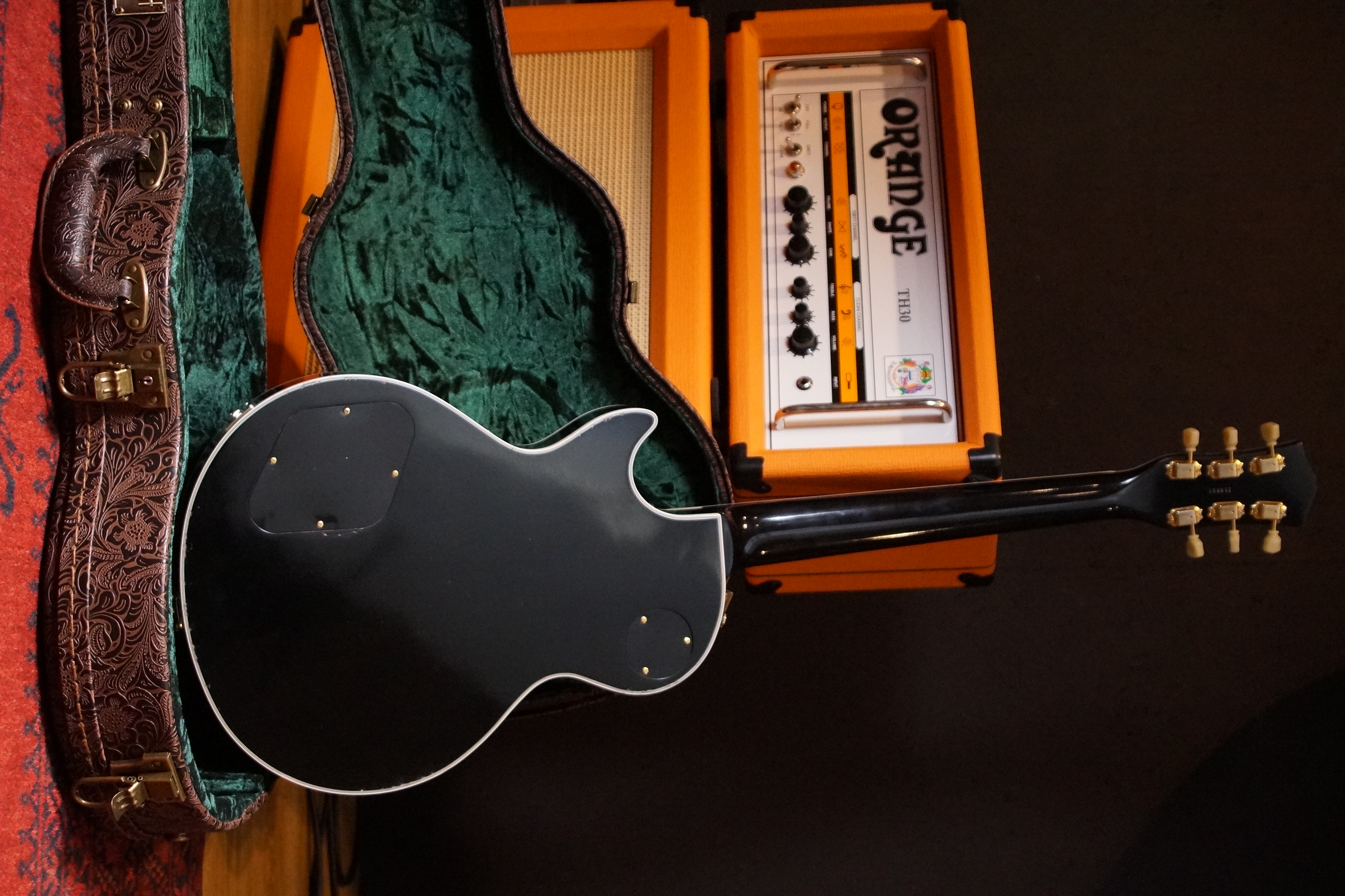 Maybach Lester Black Velvet '54 Custom P90 Bigsby B7 Aged