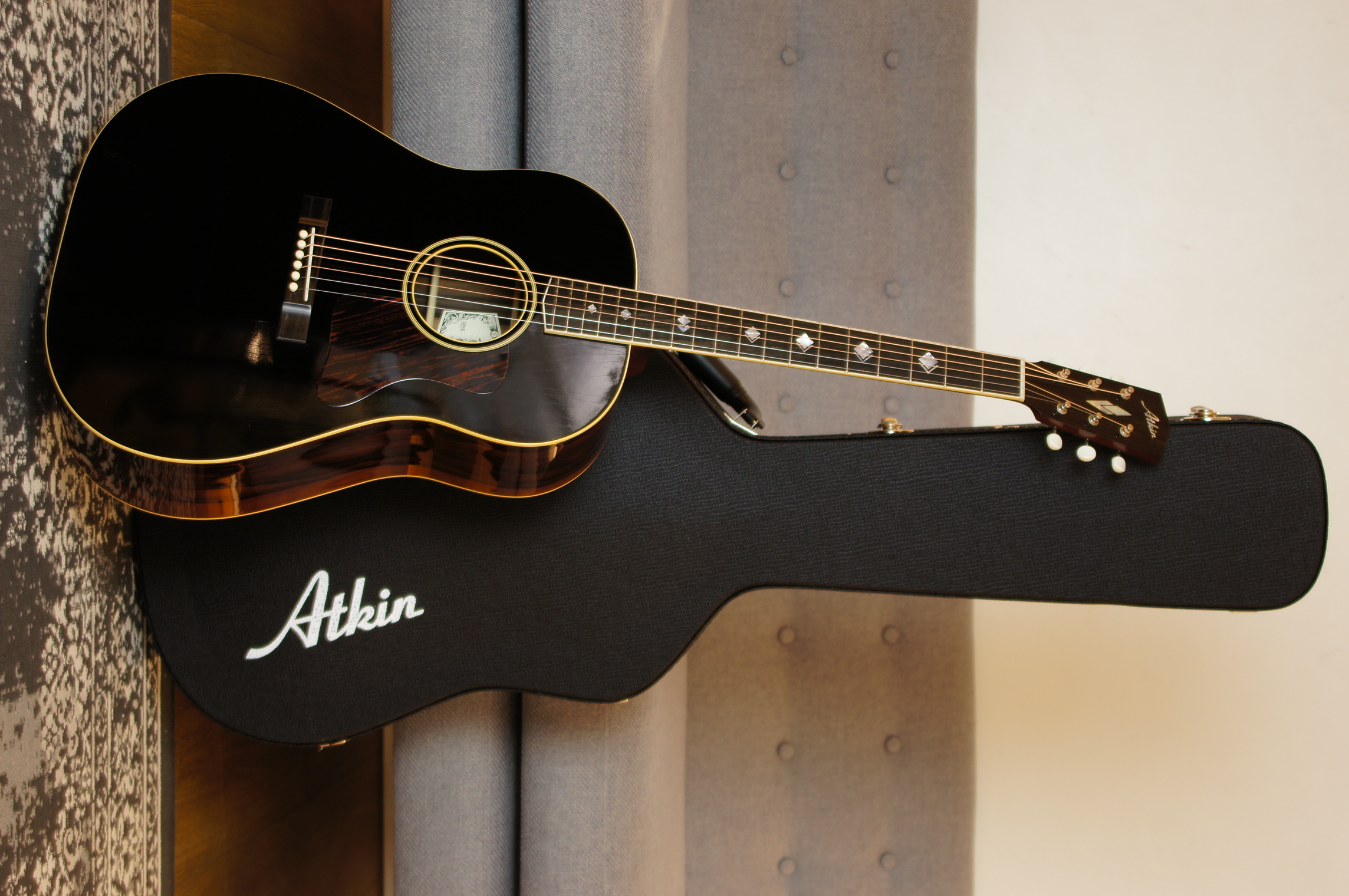 Atkin J-38 The Thirty Eight Custom Macassar Ebony blacktop aged