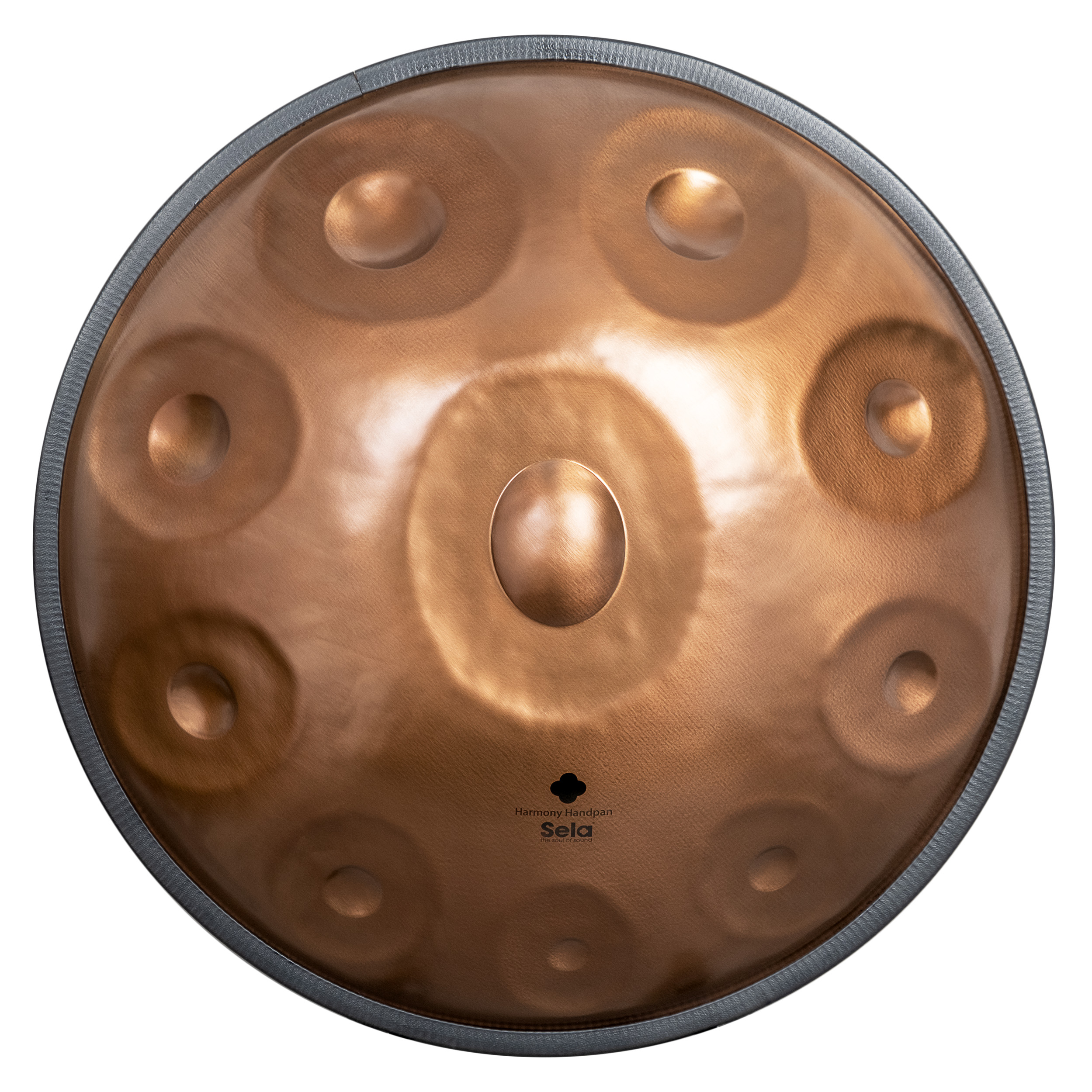 SELA SE 340 Harmony Handpan D Kurd 10 Ember Steel