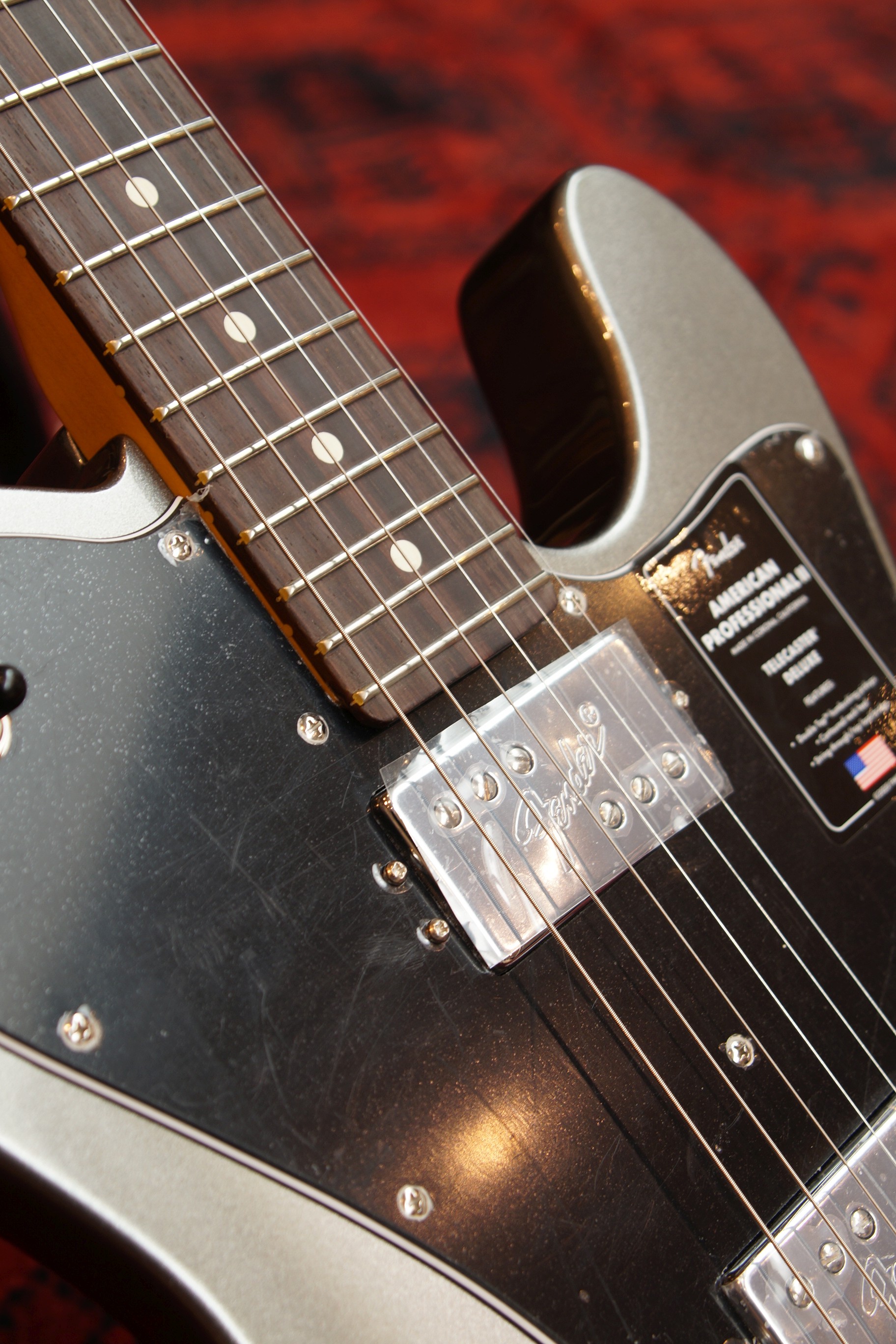 Fender American Professional II Telecaster® Deluxe, Rosewood Fingerboard, Mercury