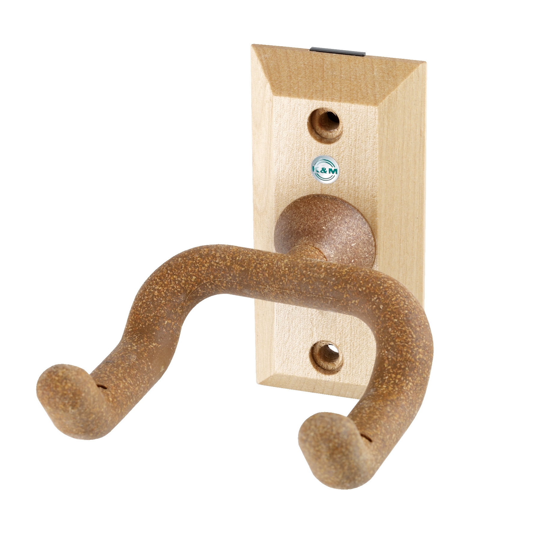 K&M 16220 Gitarren-Wandhalter Holz/Kork
