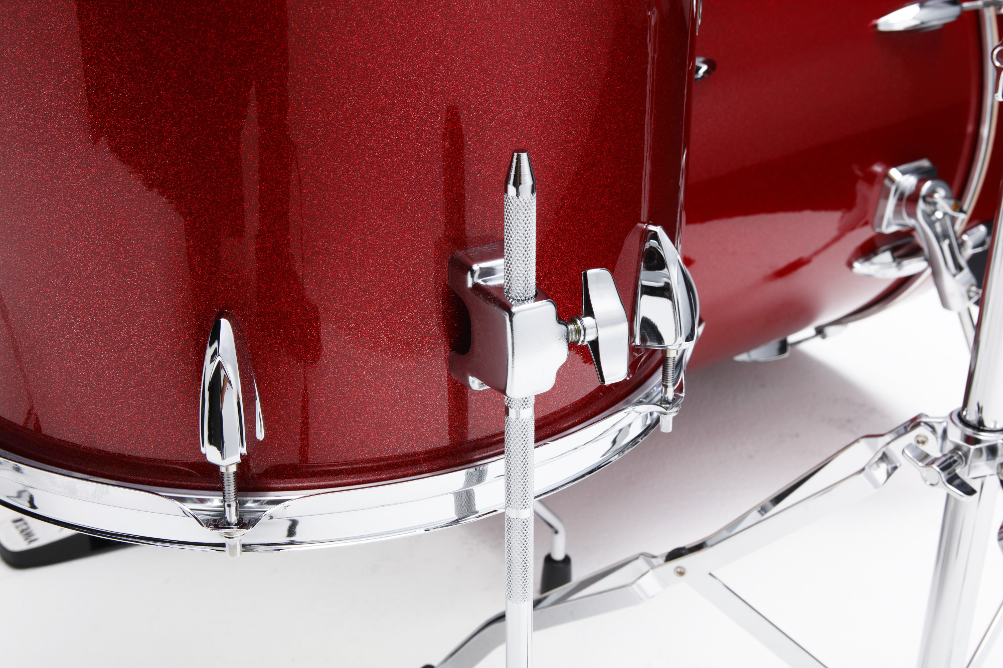 TAMA Imperialstar Drum Set 20" 5 teilig - Burnt Red Mist + Becken, Hardware + Hocker