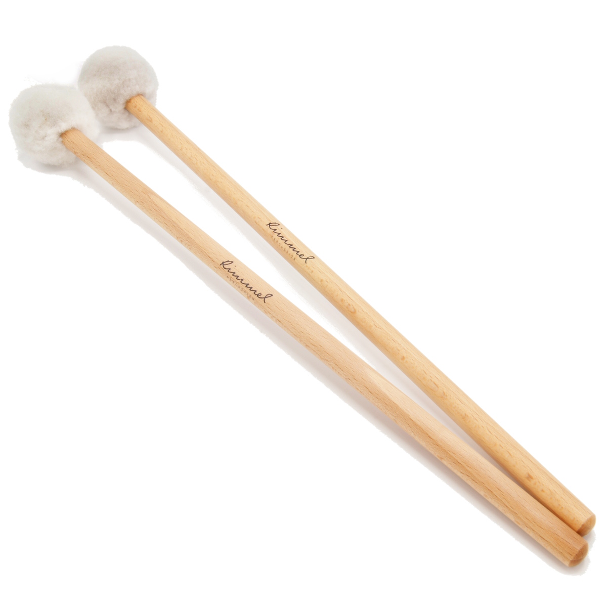 Rimmel Schlägel Lammfell 50mm Holzstiel Paar