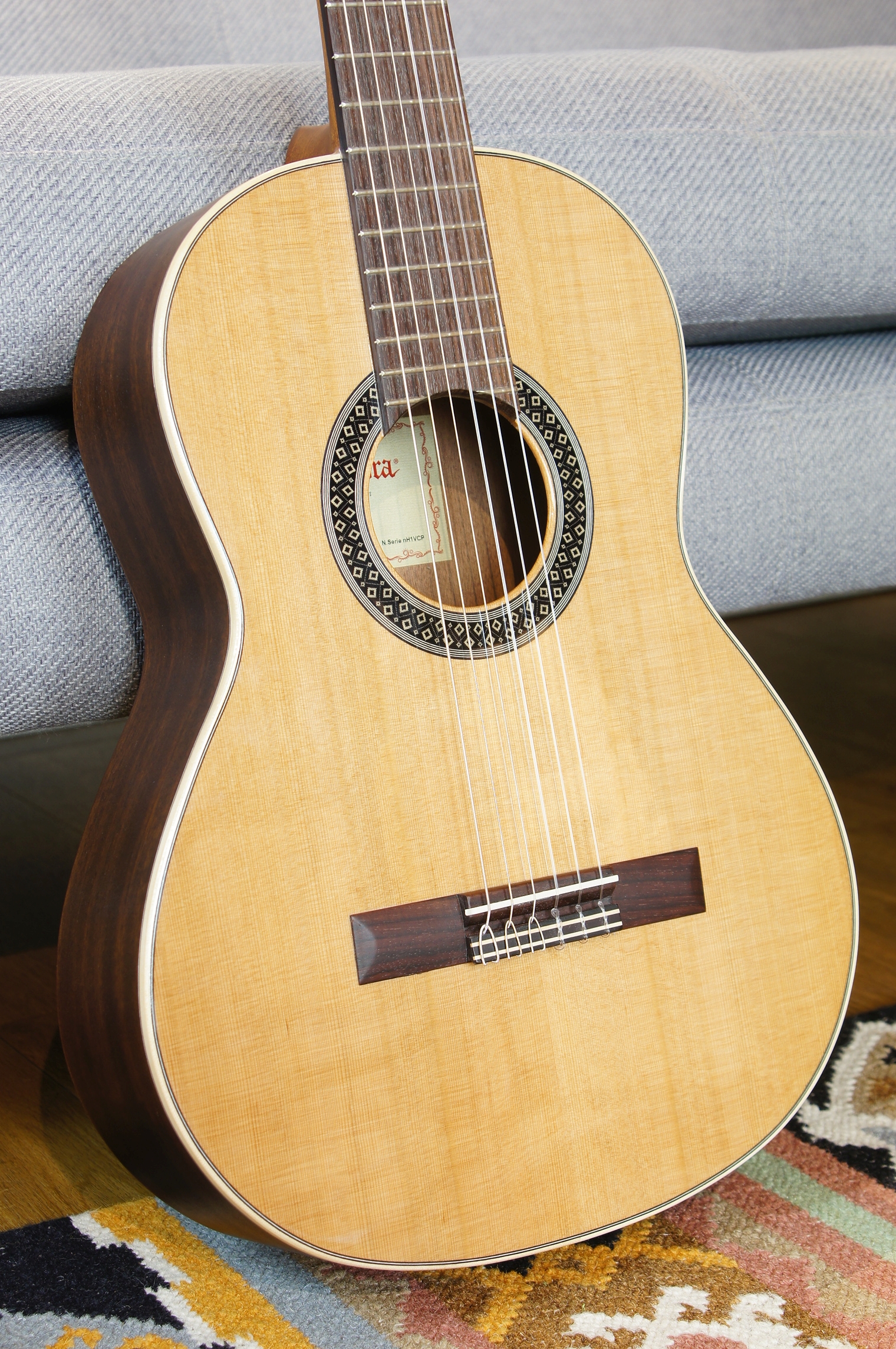 Alhambra 1C HT 3/4 Kindergitarre mit Tasche