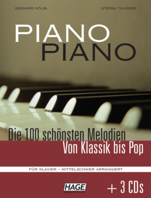 Piano Piano Band 1 mittelschwer (+3 CD's)