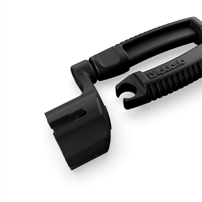D'Addario Saitenkurbel Pro Winder mit Saitenschneider