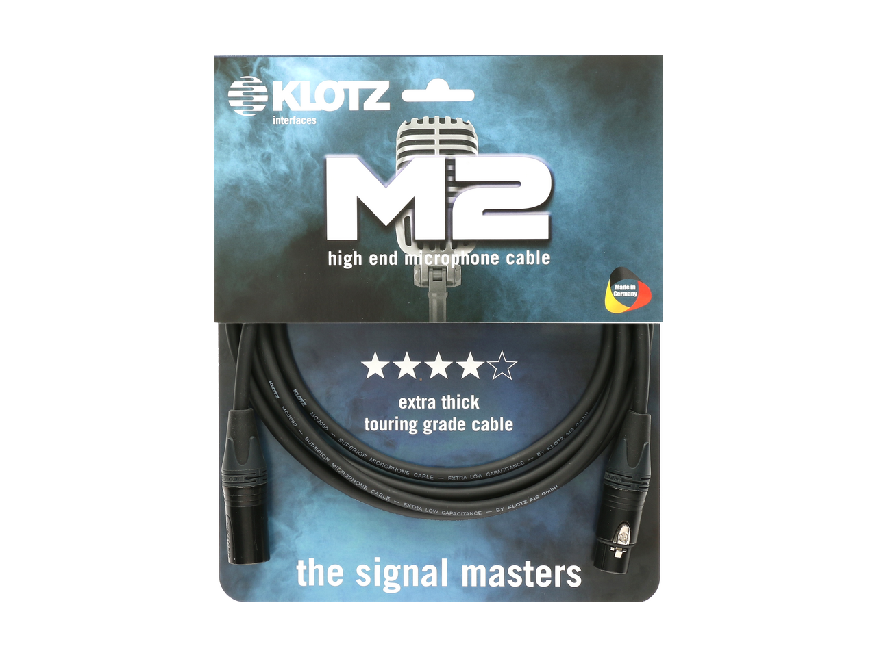 Klotz M2 High End Mikrofonkabel 5m