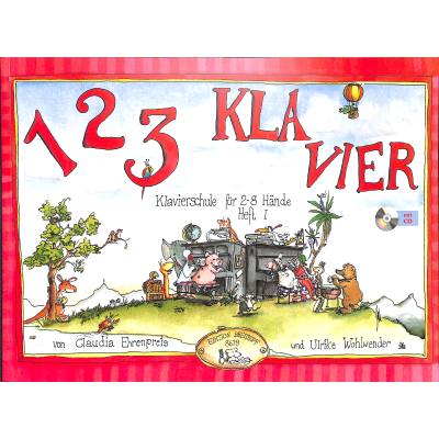 1 2 3 Klavier Band 1 (+CD) - Klavierschule