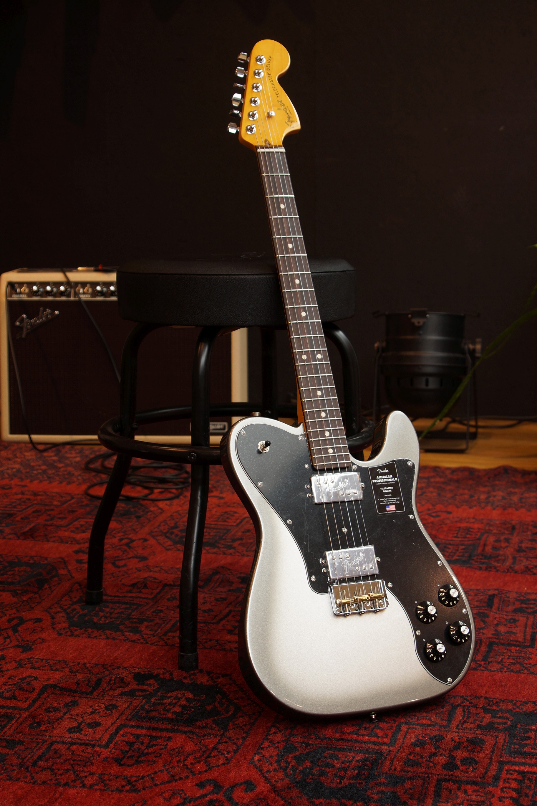 Fender American Professional II Telecaster® Deluxe, Rosewood Fingerboard, Mercury