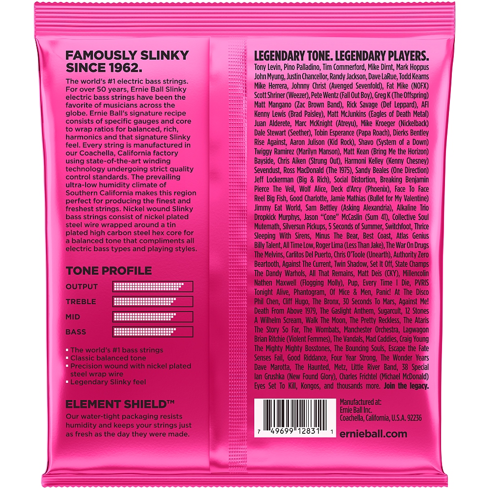 ERNIE BALL 2824 Super Slinky 40-125 E-Bass Saiten 5-String