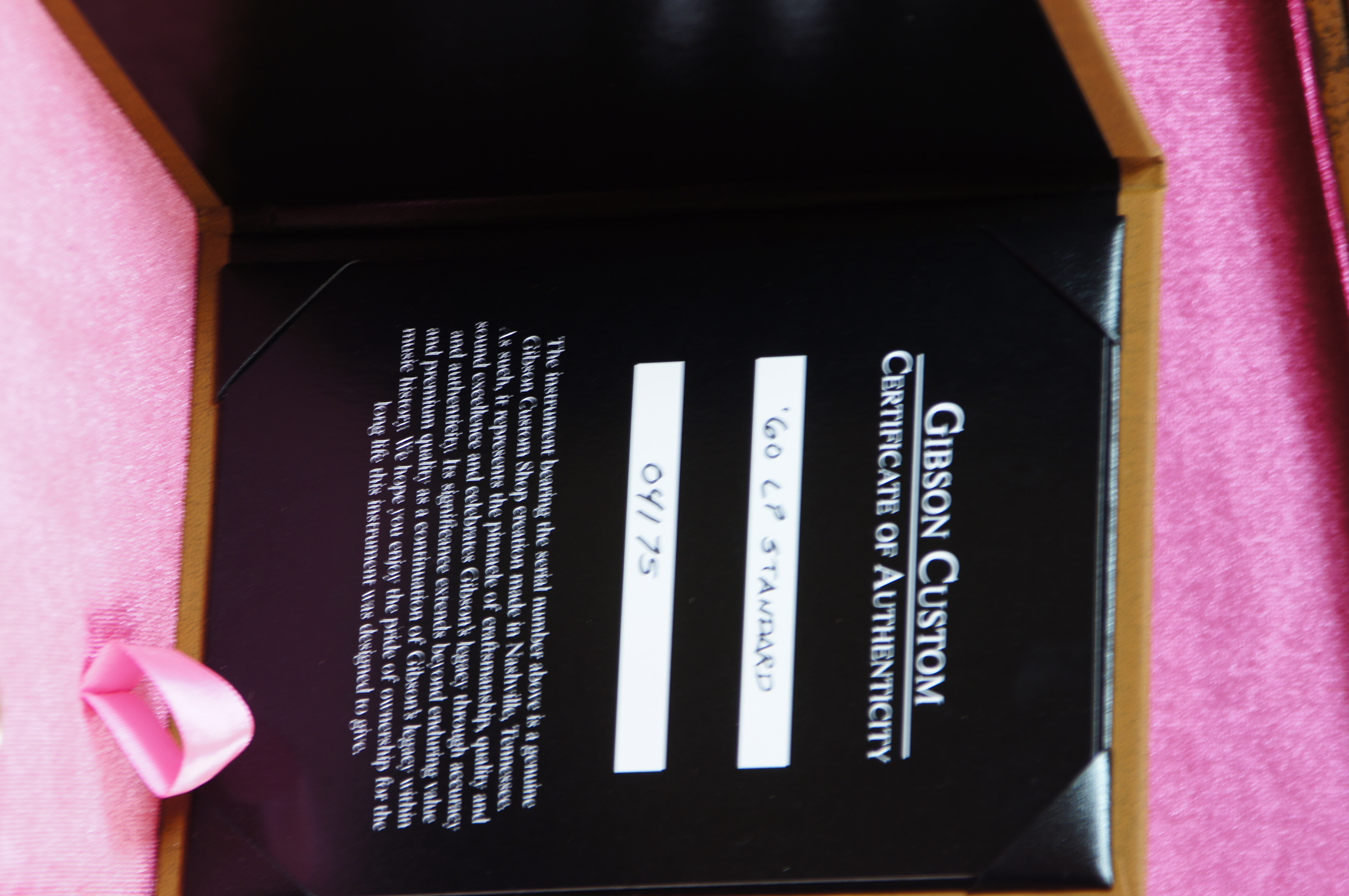 Gibson Les Paul Standard 1960 Reissue VOS Iced Tea Burst