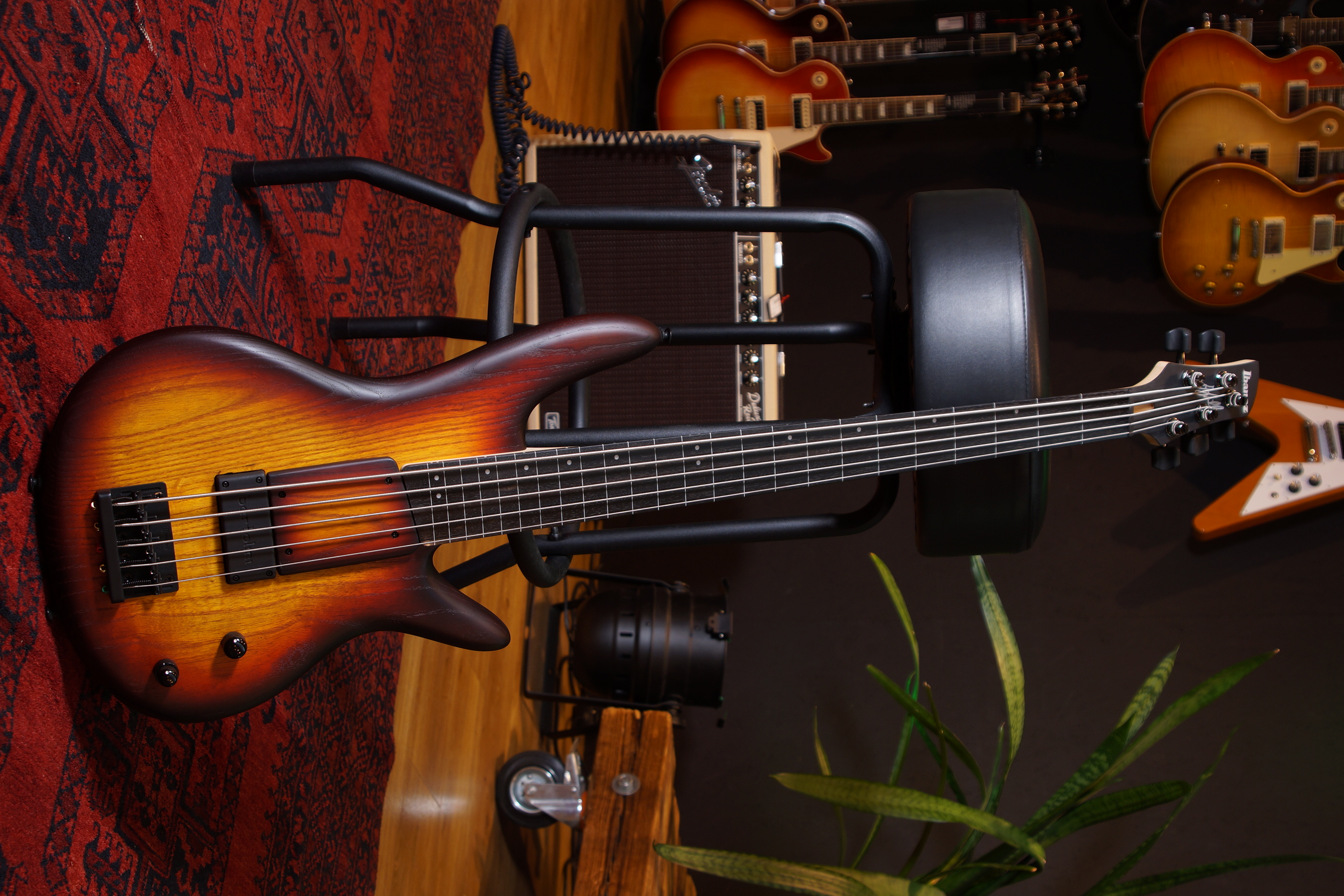 IBANEZ Signature Bass 5-Str Gary Willis Tequila Sunrise Flat