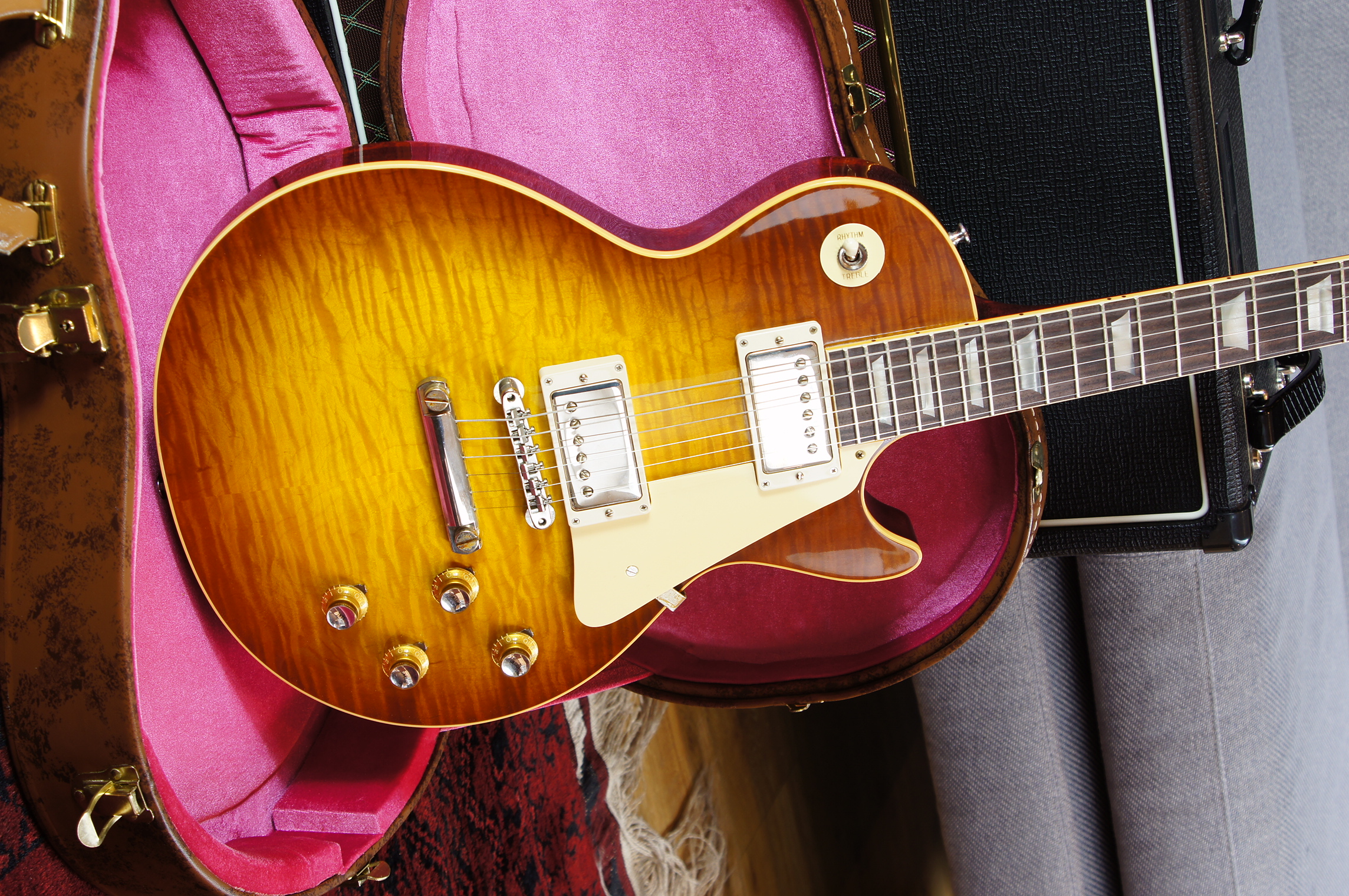 Gibson Les Paul Standard 1960 Reissue VOS Iced Tea Burst