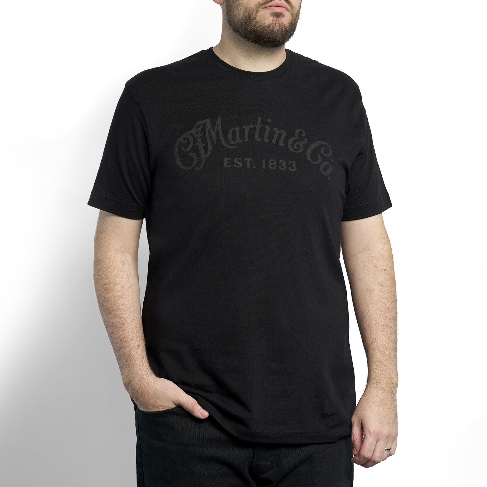 T-Shirt XXL Martin Guitars Tone on Tone Black