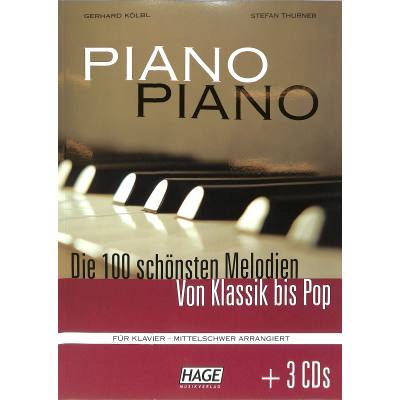 Piano Piano Band 1 mittelschwer (+ 3 CD's )