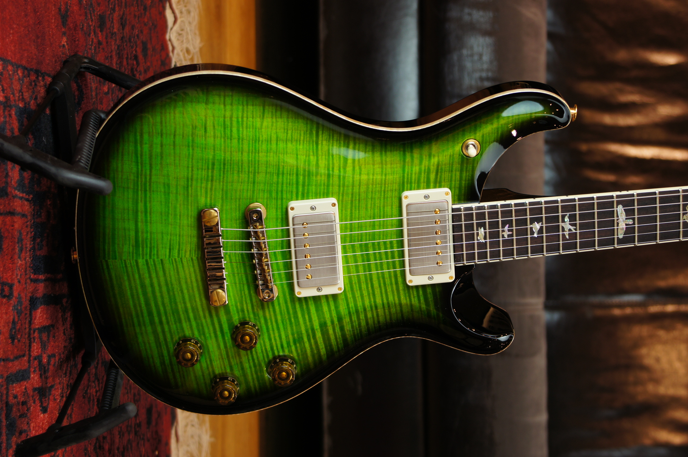 PRS McCarty 594 CC 10 Top - Eriza Verde Smokeburst - Custom Color
