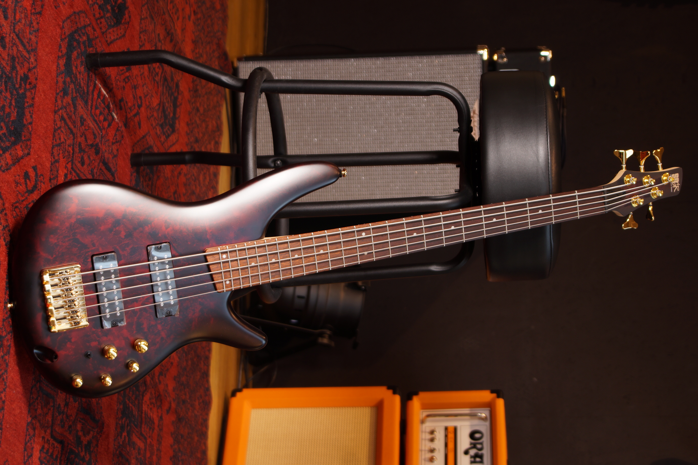IBANEZ SR305EDX-WZM E-Bass 5-String - Wine Red Frozen Matte