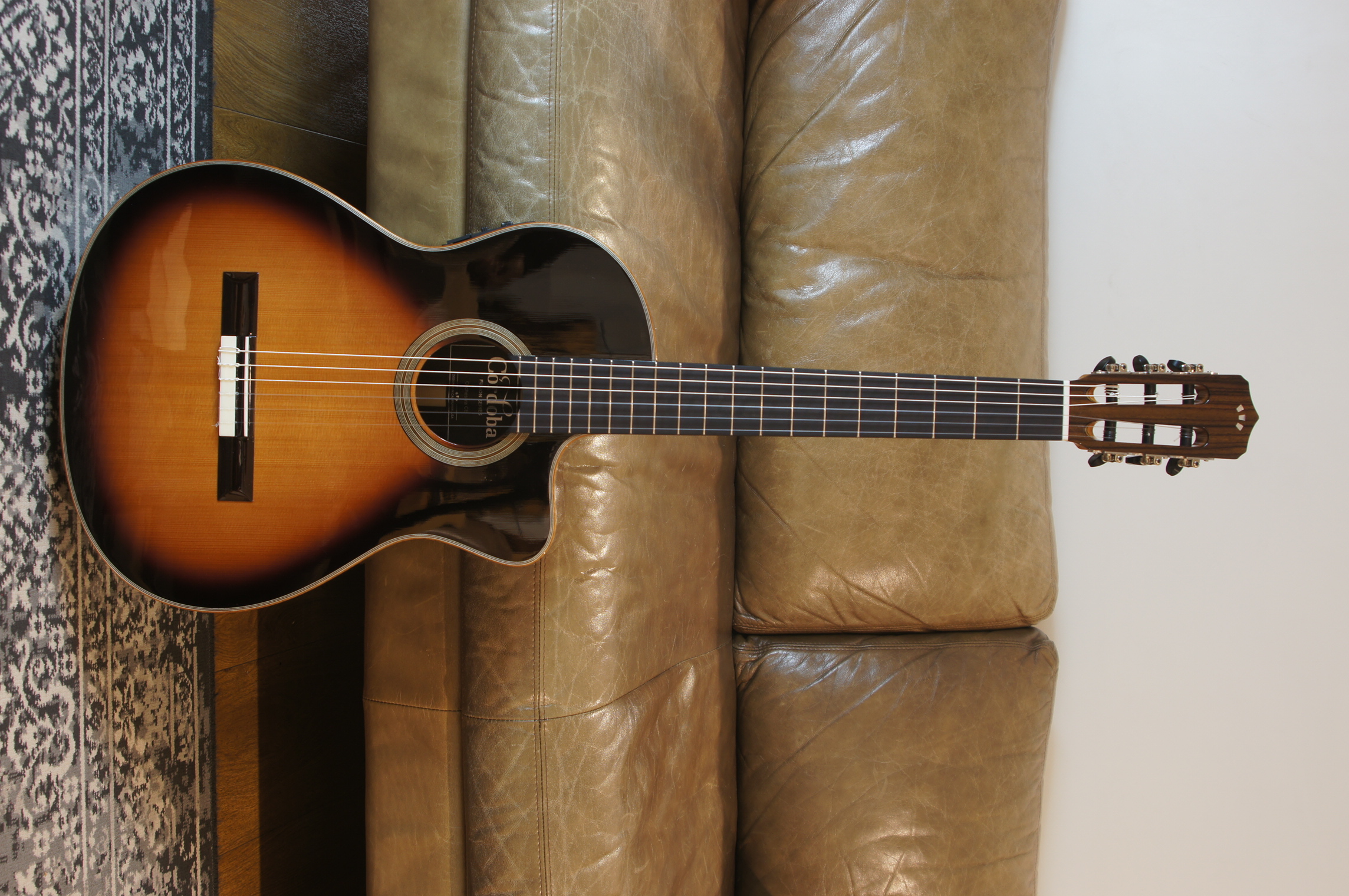 Cordoba Fusion Orchestra CE CD Tear Drop Burst