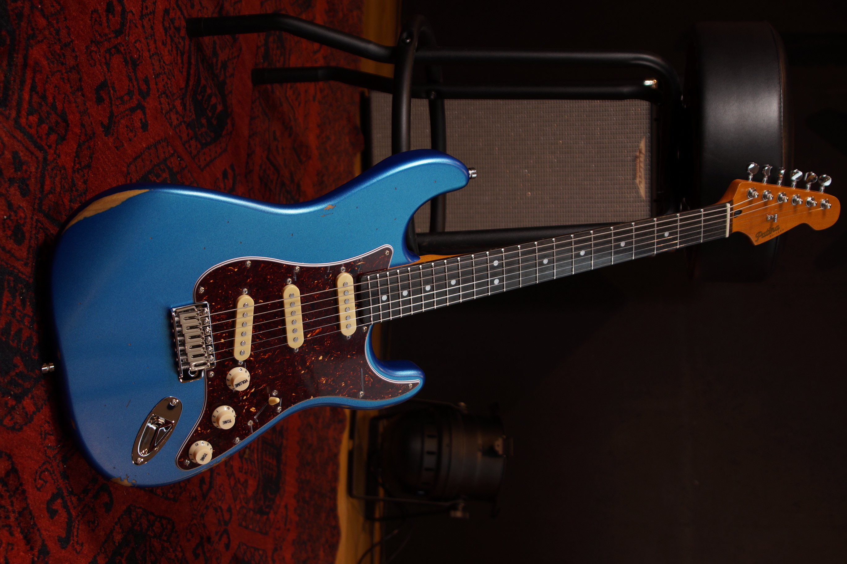 Patina Guitars PS-6 Lake Placid Blue Relic