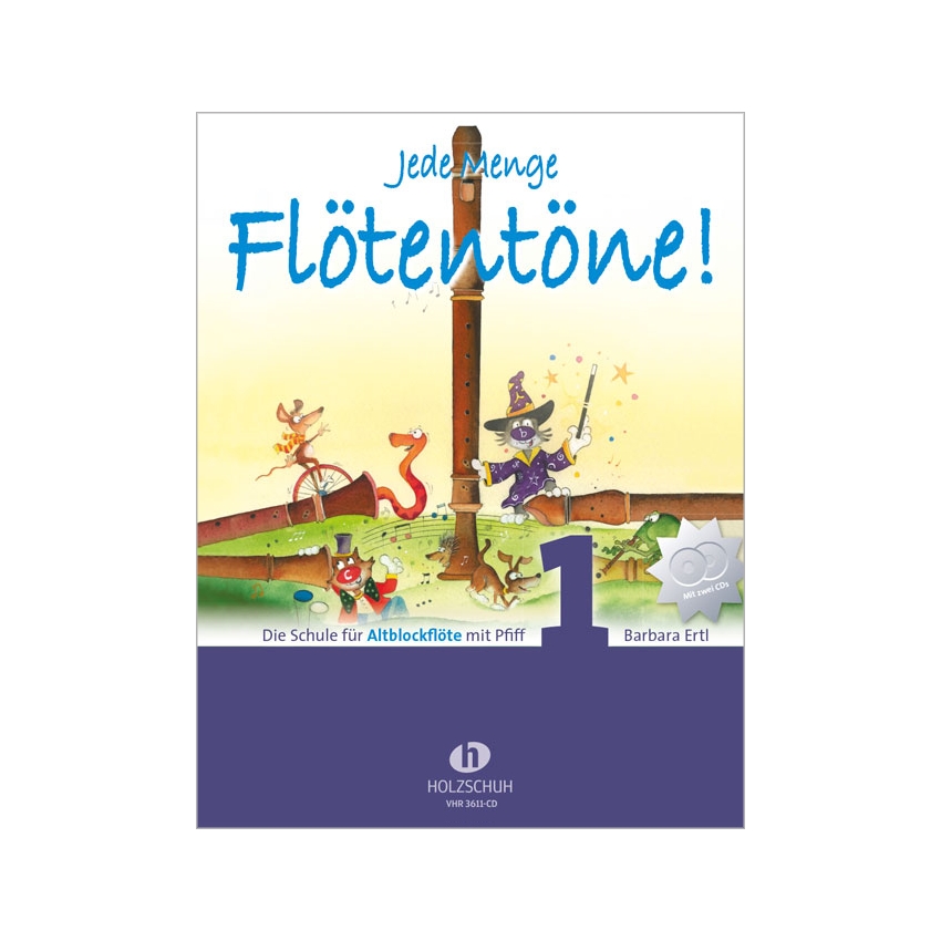 Jede Menge Flötentöne Band 1 (+2 CD's)