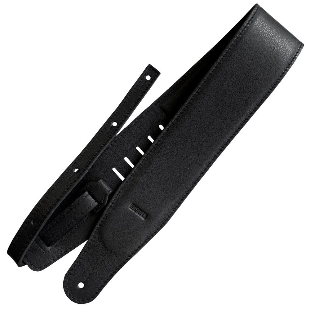 Richter Gitarrengurt 1802 Raw III Pad Nappa Black
